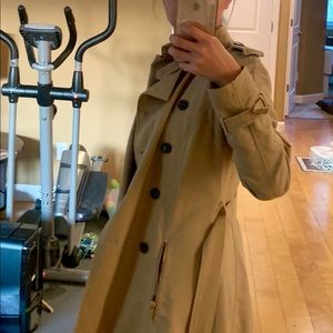 Zara basic trench coat
